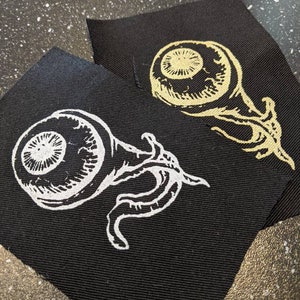 Eyeball Fabric Patch