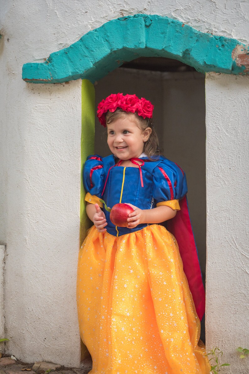 Princess Yellow and Blue Dress skirt Ball Gown Princess Dress Etsy