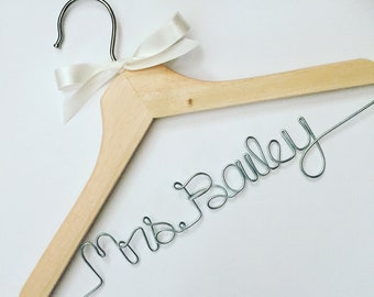 Personalized Bridal Hanger