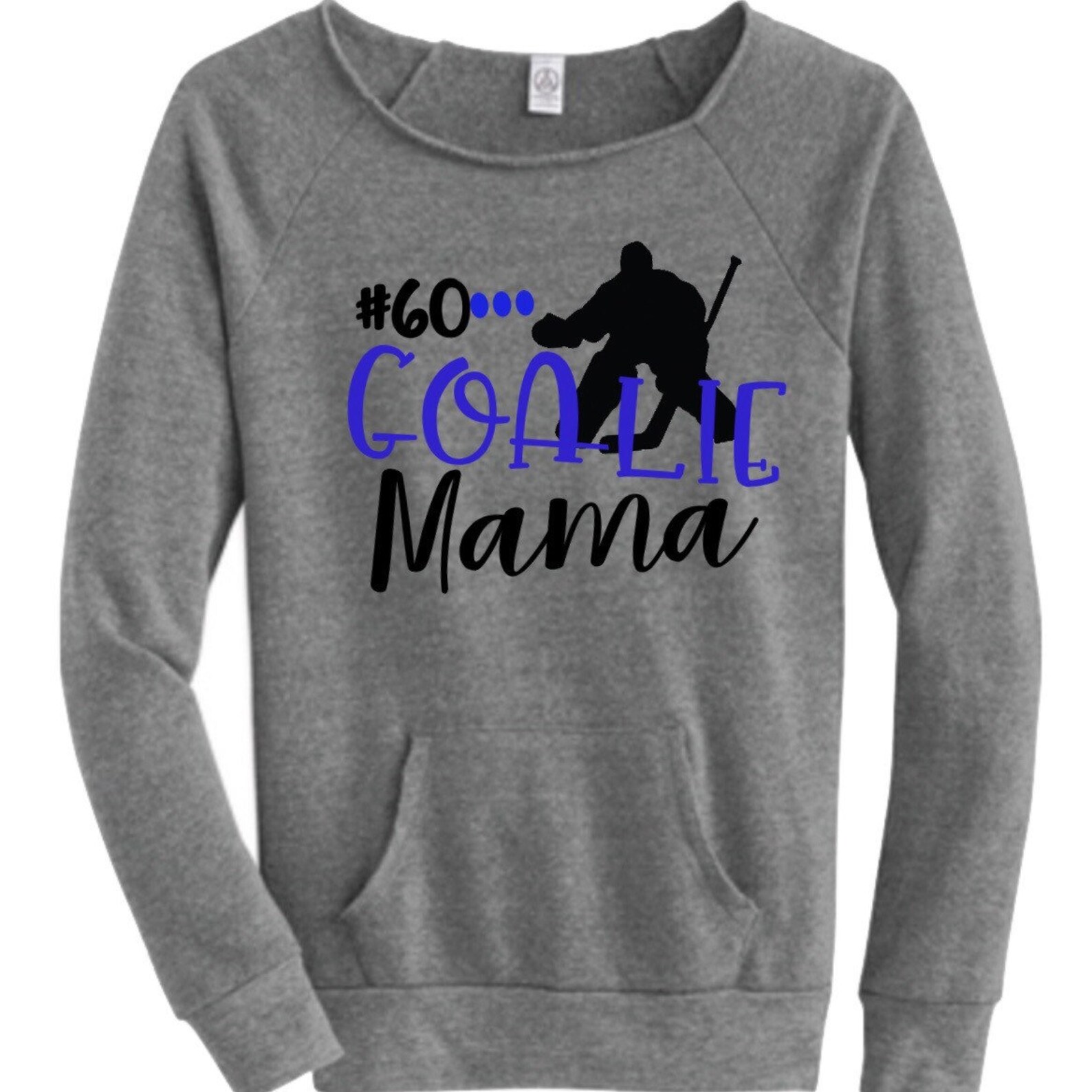 Hockey Goalie Mom Sweatshirt Hockey Goalie Mom Shirt hockey Etsy