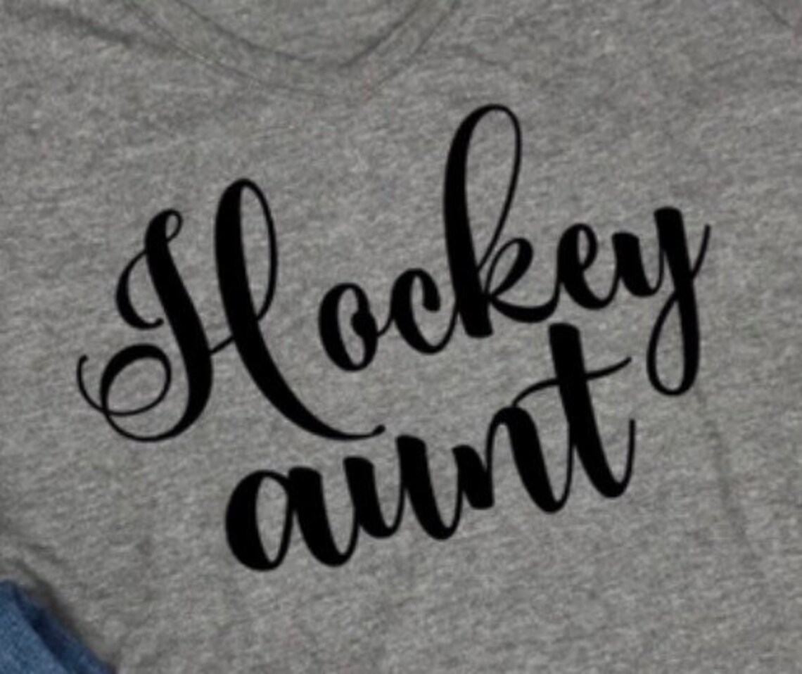 Hockey Aunt Shirt Hockey Aunt T Shirt Mothers Day Gift Etsy