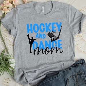 Sweat-shirt pour maman hockey et danse, chemise maman hockey, chemise maman danse, chemise maman, chemise hockey, chemise danse