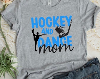 Sweat-shirt pour maman hockey et danse, chemise maman hockey, chemise maman danse, chemise maman, chemise hockey, chemise danse