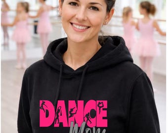 Sweat à capuche Dance Mom, sweat à capuche sport personnalisé Mom Life