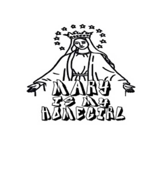 mary is my homegirl shirt stay at home mom mom gift boss etsy
