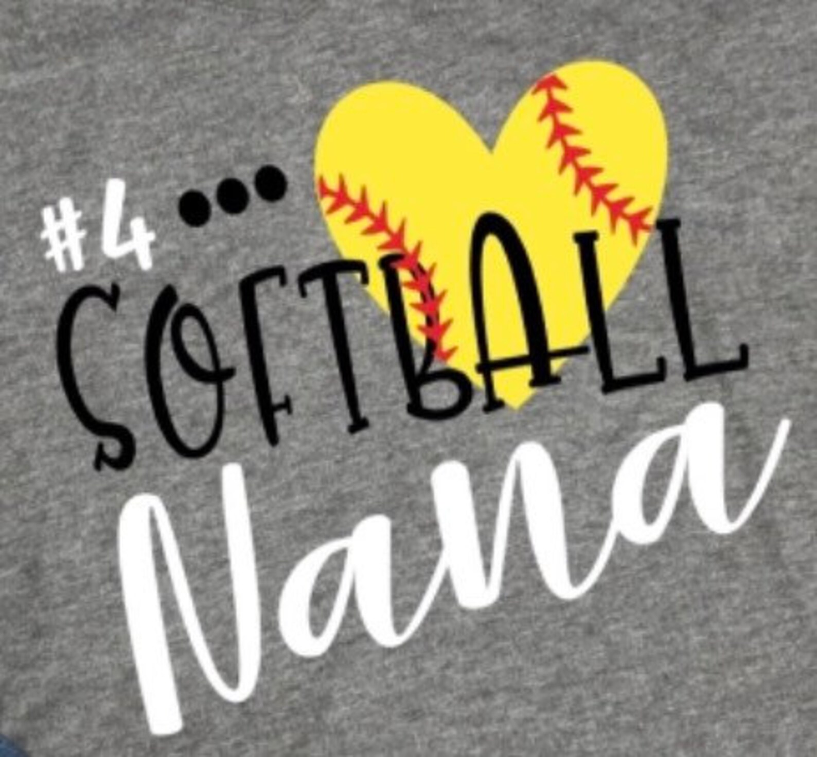 Softball Nana Shirt baseball nana shirt mom life shirts Etsy