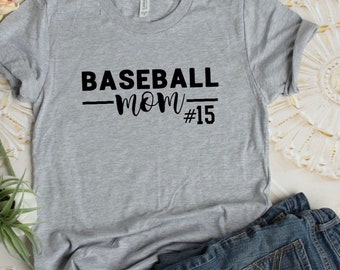 Chemise maman de baseball, chemise de baseball pour femme, chemise de baseball pour maman, chemise de baseball, t-shirt de baseball pour maman, chemise de baseball pour maman, cadeau de fête des mères