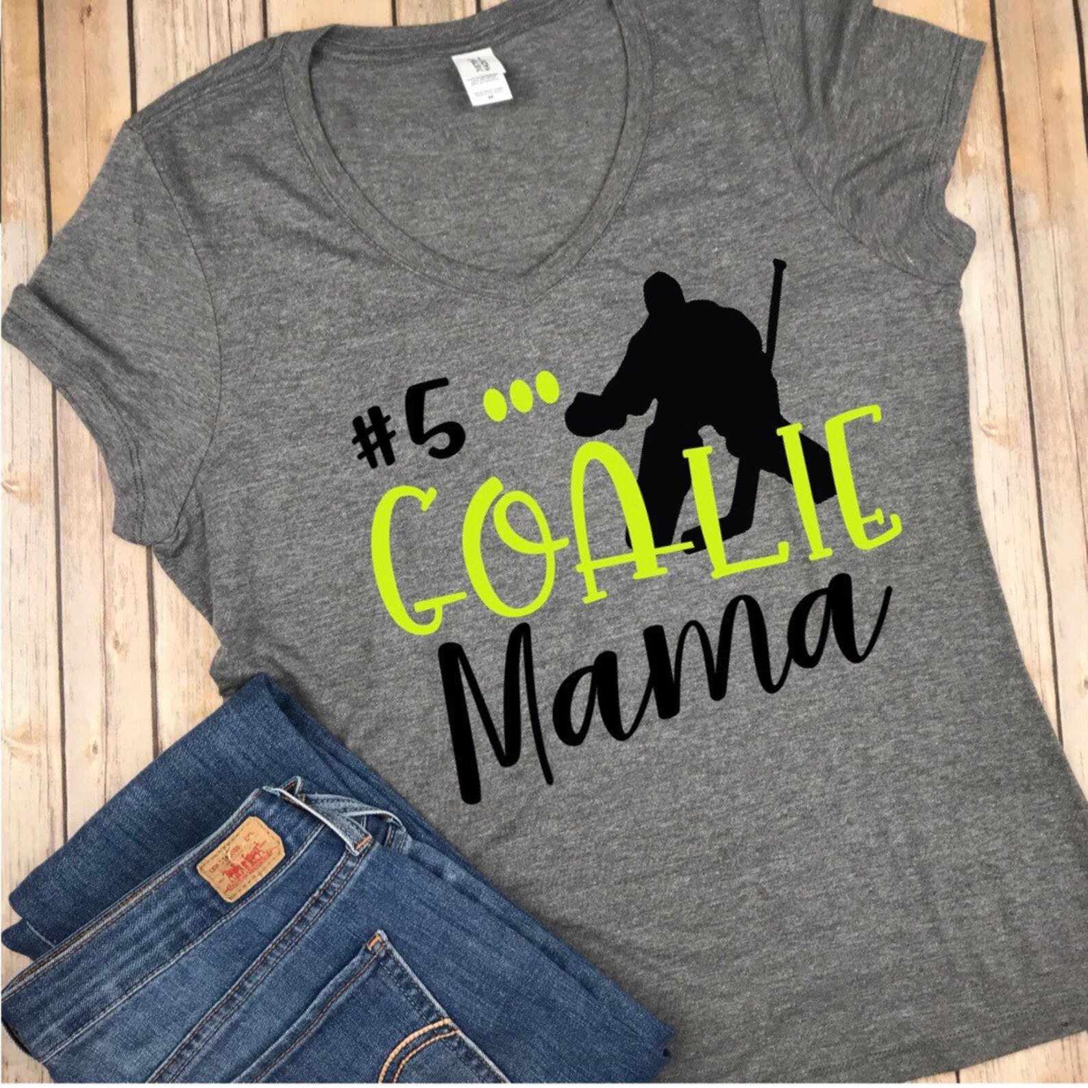 Hockey Goalie Mama Shirt Hockey Mom Shirts Goalie Mom Shirt Etsy