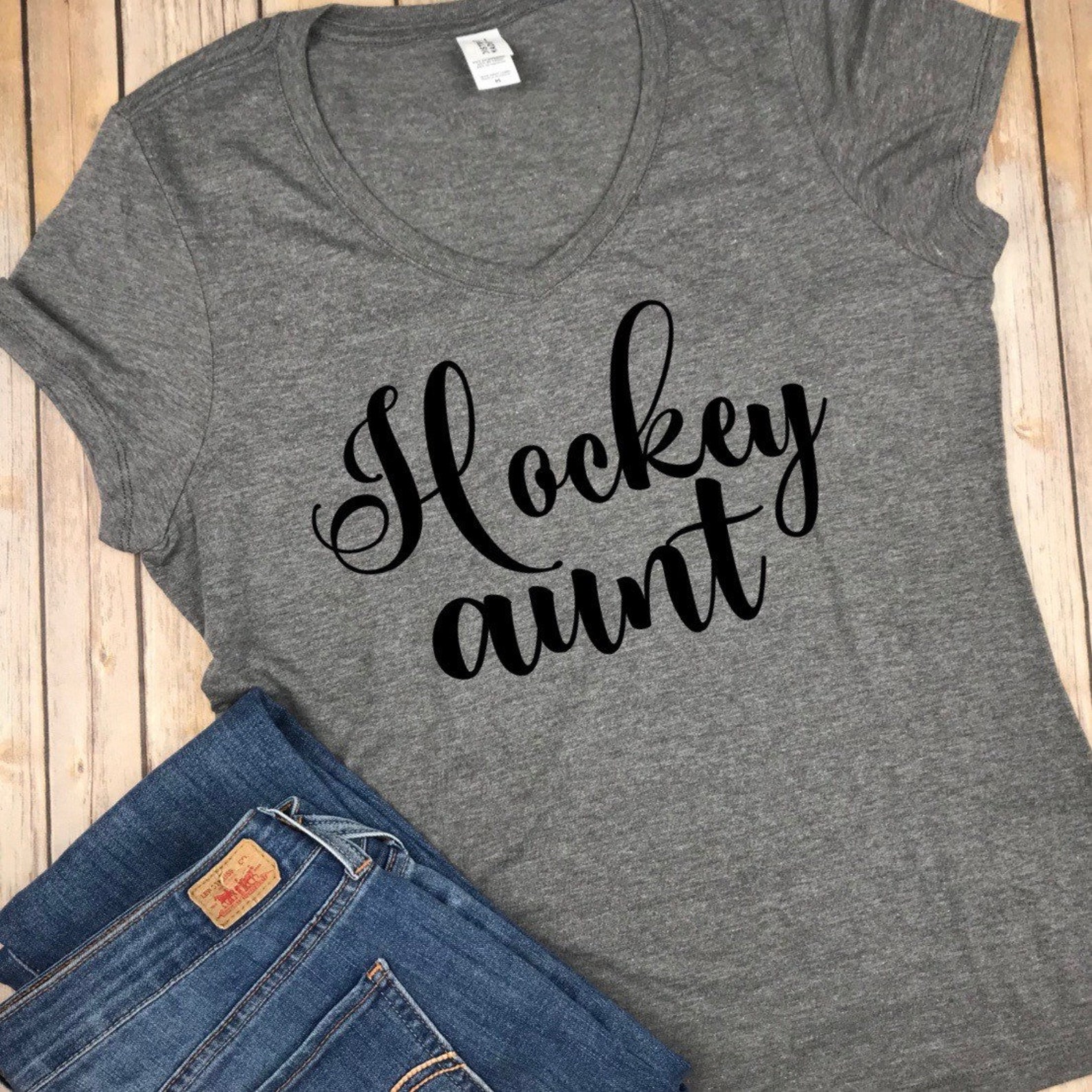Hockey Aunt Shirt Hockey Aunt T Shirt Mothers Day Gift Etsy