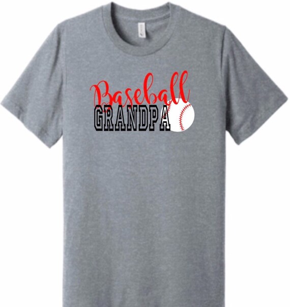 baseball grandpa shirt