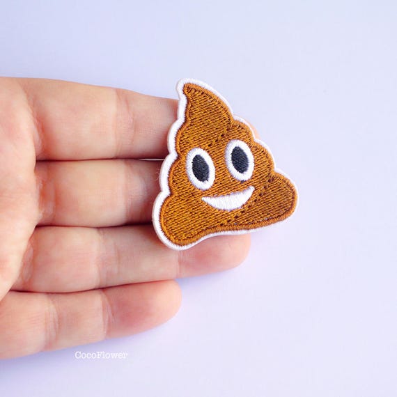 Patch Poop Emoji Ecusson Emoticon Caca Smiley Crotte Etsy Patch Poop Emoji Ecusson Emoticon Caca Smiley Crotte Etsy