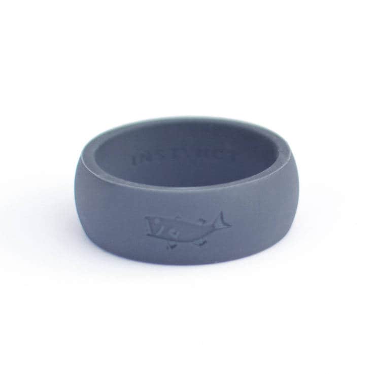 INSTYNCT Men's Silicone Ring for Fishermen and Outdoorsmen slate Color 