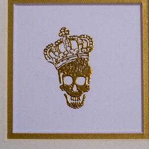 Skull crown wall hanging decor art