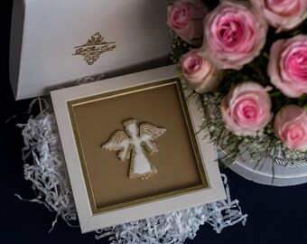 Imagen de ángel guardián, arte de pared