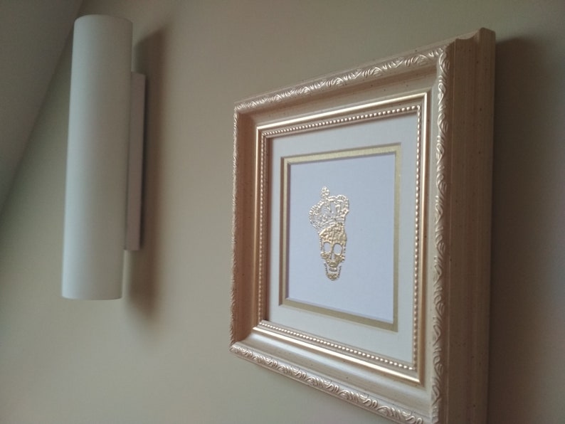 Skull Crown Wall Hanging Decor Art Etsy