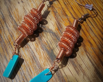 Copper and turquoise go beautifully together