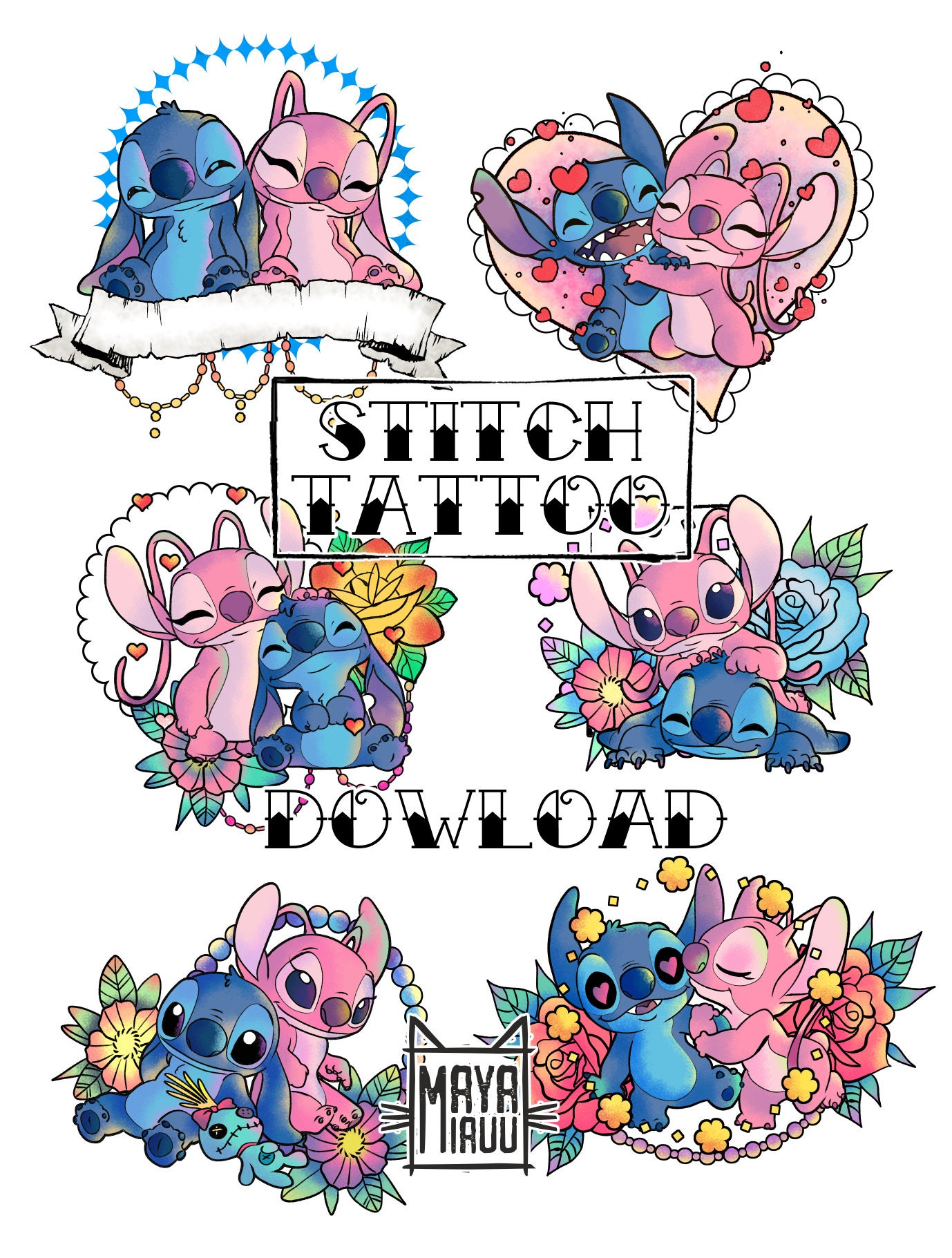 New Stitch Tattoo : r/liloandstitch