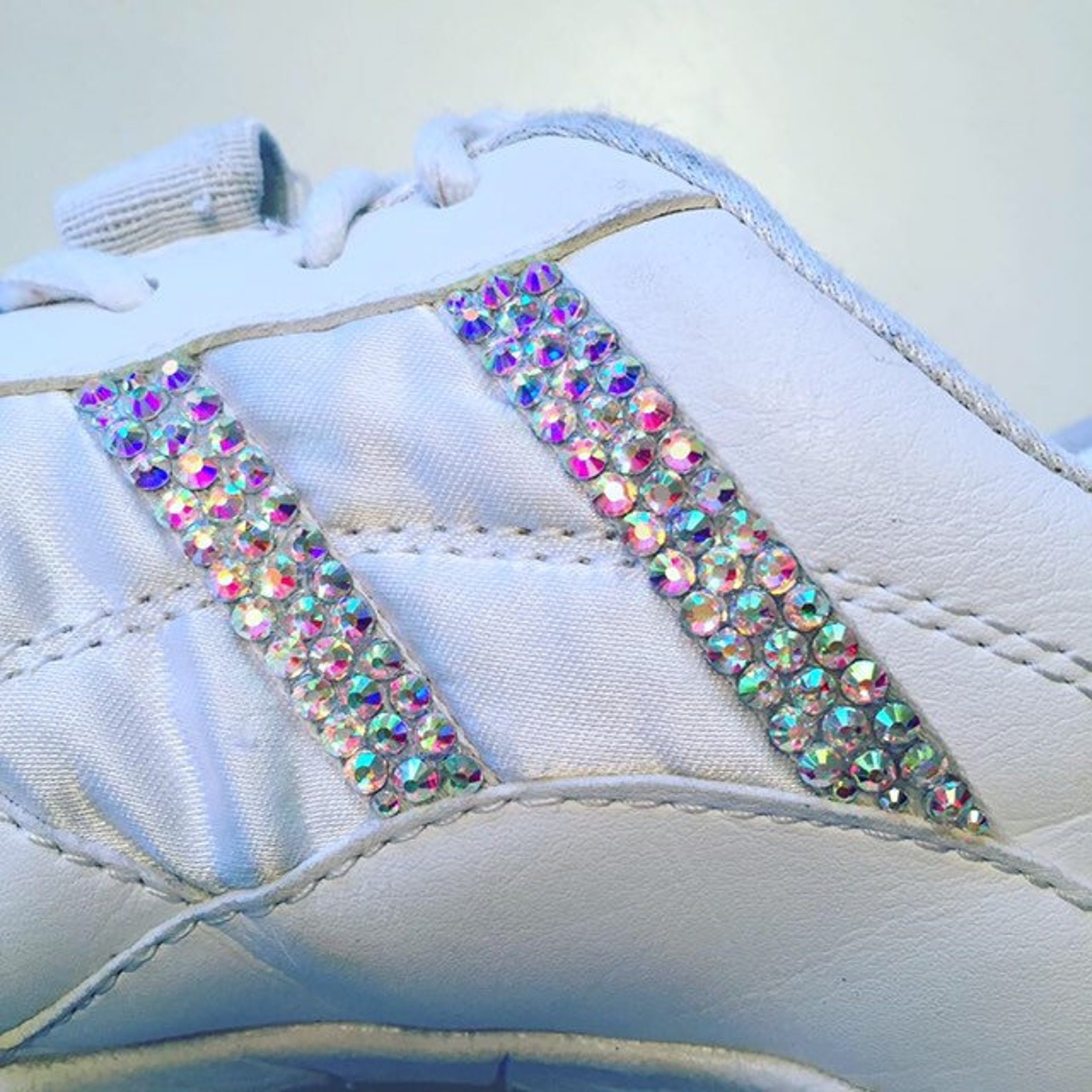 CUSTOM bling cheer shoes Etsy