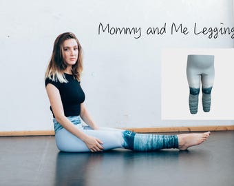 Mommy and me turquoise leggings mommy and me outfitsmatching