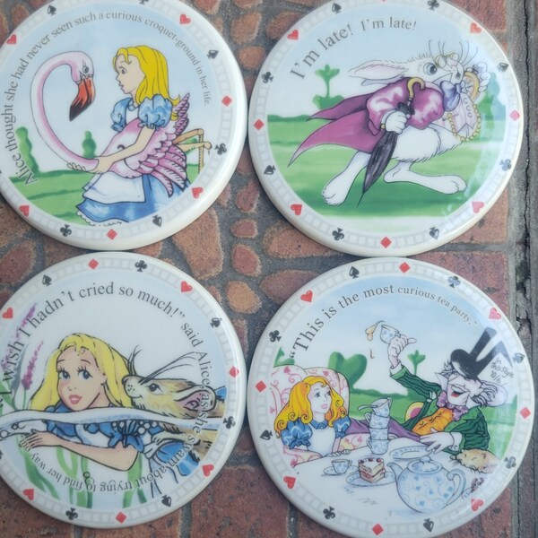 Paul Cardew "alice in Wonderland" Etsy