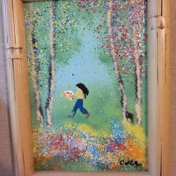 Enamel Painting Etsy