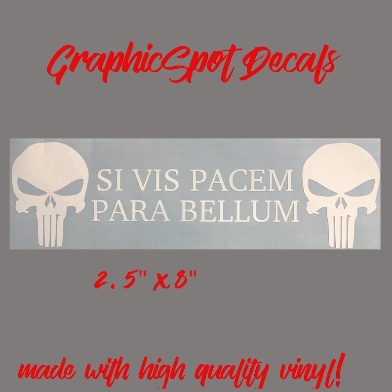 Si Vis Pacem Para Bellum Flag If You Want Peace 2a Stickers Vinyl Decal Auto Parts And Vehicles Other Car Truck Decals Stickers Sticker Naqsh Com Si Vis Pacem Para Bellum Flag If You Want Peace 2a Stickers Vinyl Decal Auto Parts And Vehicles Other Car Truck Decals Stickers Sticker Naqsh Com