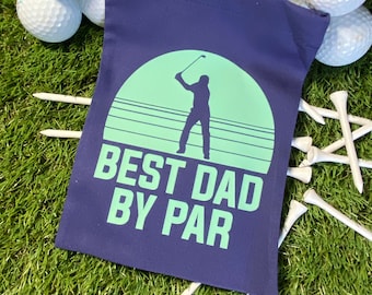 Best Dad By Par Golf Ball Bag | Novelty Father's Day Gift