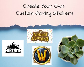 gaming stickers fornite stickers custom game stickers gaming planner stickers choose your game planner stickers - fortnite planner