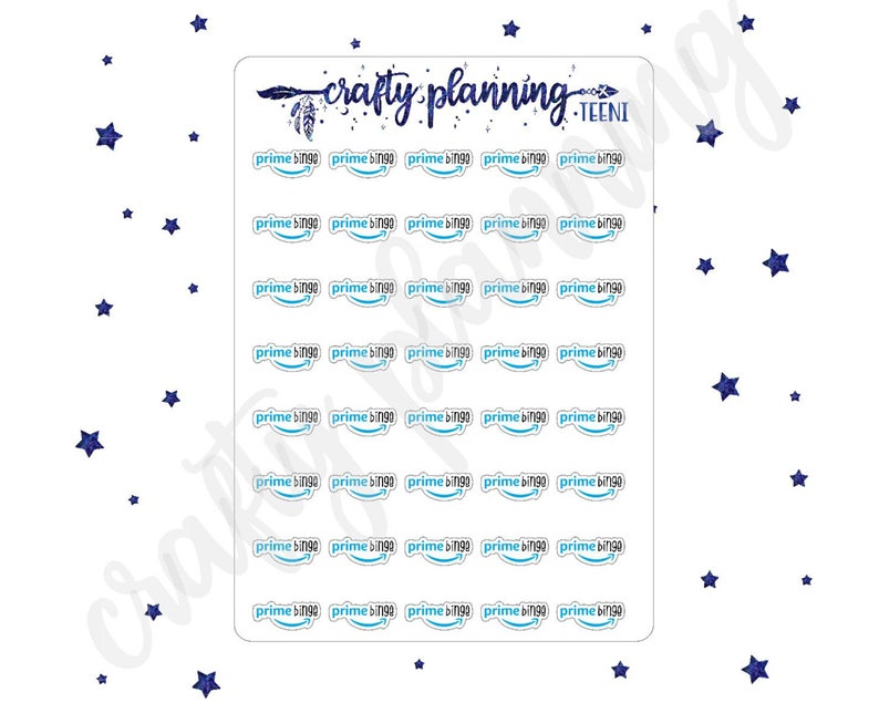 Amazon Stickers Amazon Prime Planner Stickers Prime Video Etsy