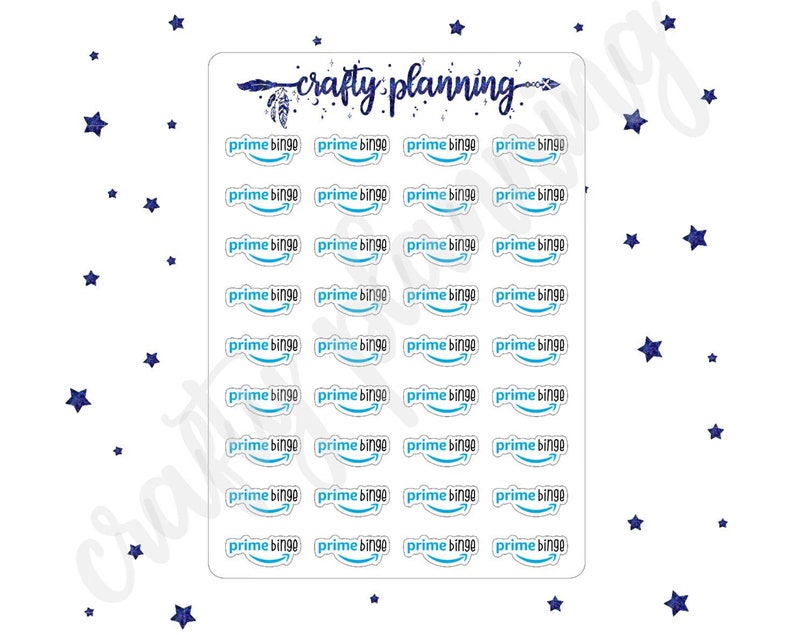 Amazon Stickers Amazon Prime Planner Stickers Prime Video Etsy
