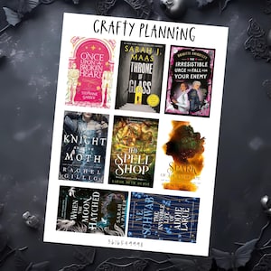 Custom Book Cover Stickers For Planners And Journals