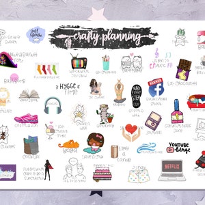 Anxiety Stickers, Self Care Stickers, Planner Stickers, Mental Health Stickers, Self Help, Anxiety Gift, Anxiety Planner, Anxiety Help