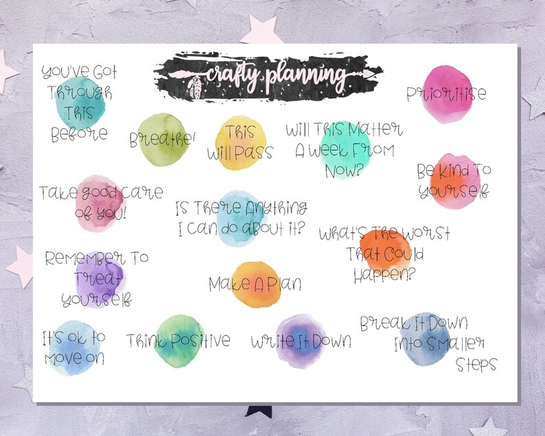 Anxiety Stickers Panic Attack Stickers Depression Stickers - Etsy