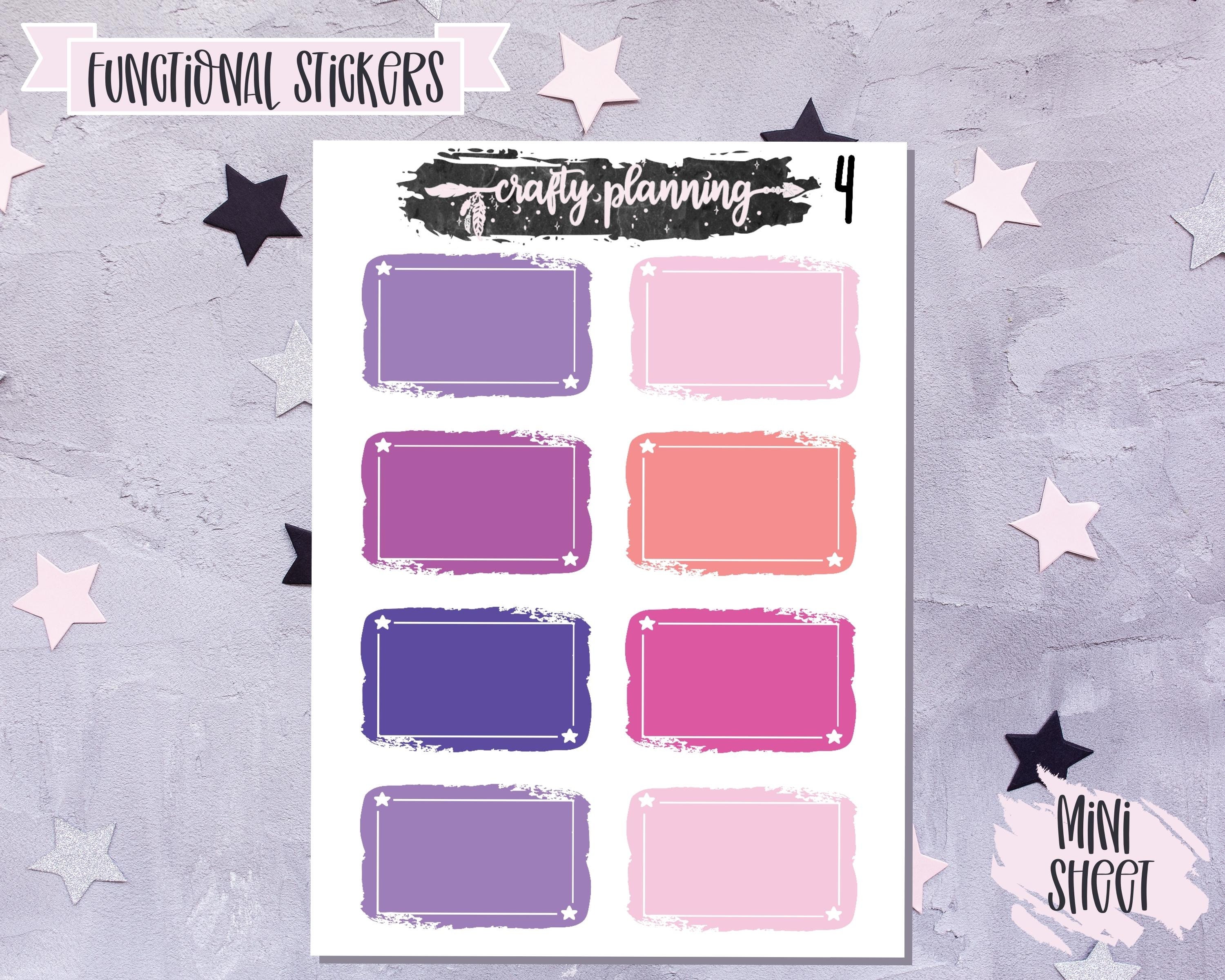 Gaming Planner Stickers