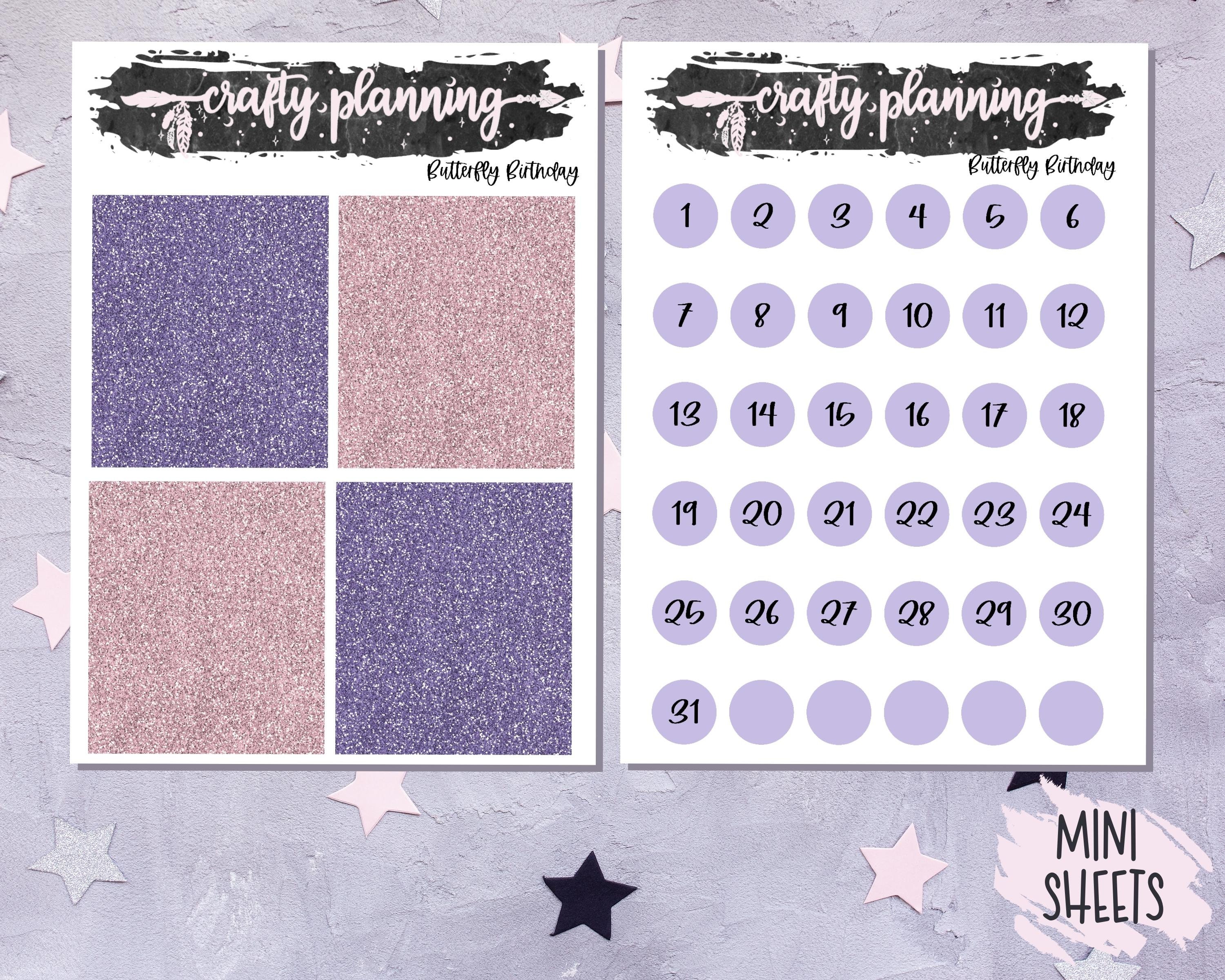 Vote Mini Sheet of Planner Stickers – Virgo and Paper