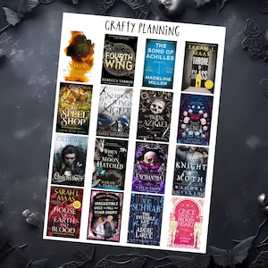 Custom Book Cover Stickers For Planners And Journals
