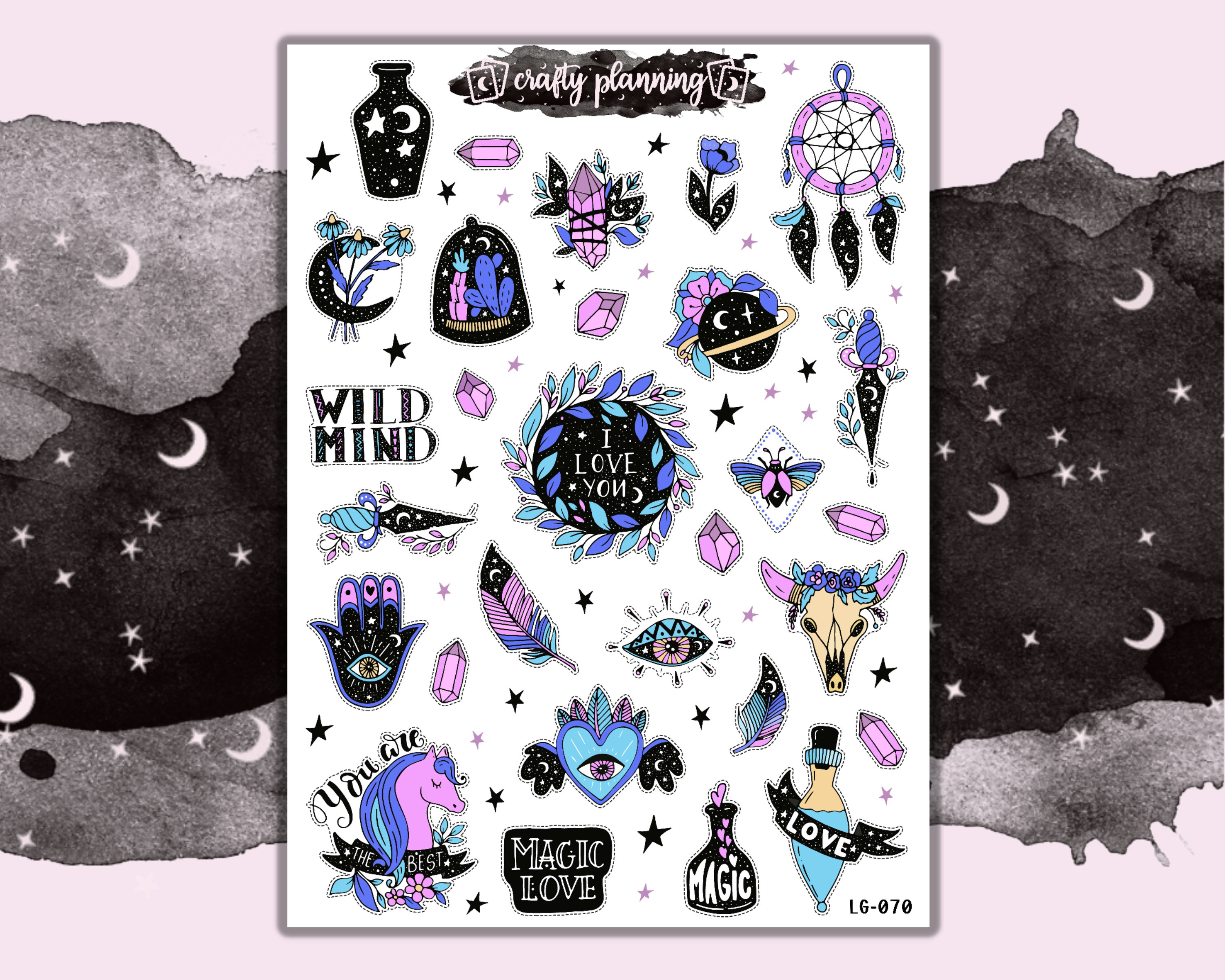 ☽ Witchy Stickers ☾ :: Behance