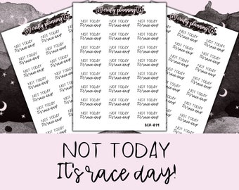 Race Day Stickers, Formula One Stickers, F1 Stickers, Racing Sticker, Grand Prix Stickers, Planner Stickers, Planner Script Stickers