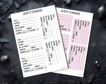 Stern-Rating-Planer-Aufkleber, Buchbesprechungs-Tracker für das Lesejournal, Wrap-Up-ästhetische Decos, matt oder Vinyl