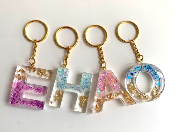 Best Mom Ever Glitter Keychain - Choose your glitter and vinyl