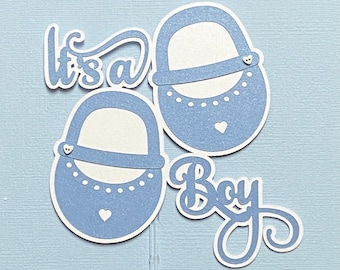 It’s a Boy Baby Shower/Gender Reveal Cake Topper