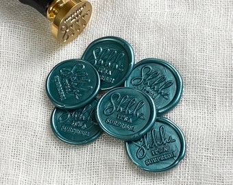 It's a Surprise Wax Seal Sample - Ready Made with Self-Adhesive Backing