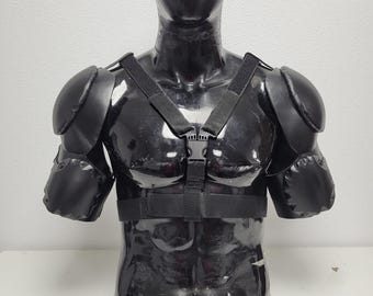 Bat Dark Chest, Neck, Arms (biceps/triceps), Leather.