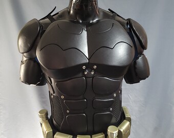 Bat Arkham Costume Chest ABS Shoulders Biceps Armor