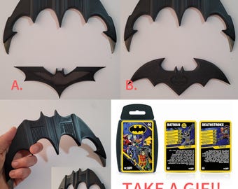 Bat Dark Batarang cosplay 3D