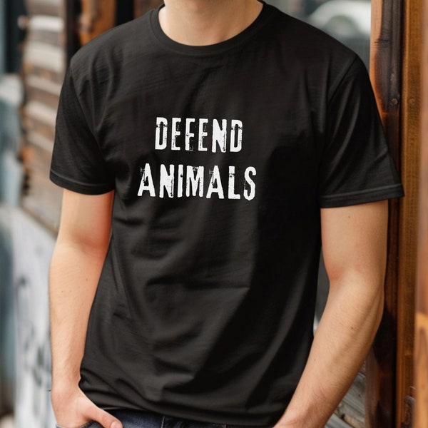 Defend Animals Vegan Shirt, Animal Rights T-Shirt, Vegan Gift, Vegan Activist, Be Kind To Every Kind, Save Animals