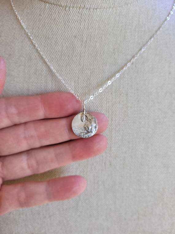 Sterling silver Notre Dame cathedral gargoyle pendant. Paris France pendant. Mystical whimsical pendant