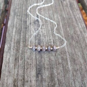 Dinosaur bone necklace.  Available in silver, gold and rose gold. Fossil necklace