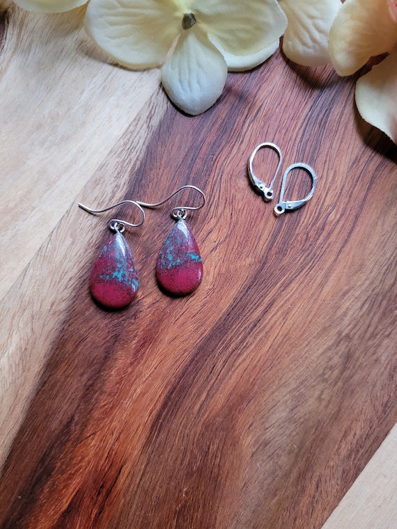 Sonora sunrise earrings. Sonora sunset earrings. Sonoran sunset earrings. Silver only available