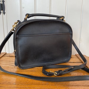 vintage Coach purse, black Coach purse